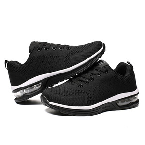 Chaussures de marche sportives légères et élastiques, best-sellers, adaptées aux hommes et aux femmes pour le sport et la course à pied. Design en maille respirante - Product Image 5