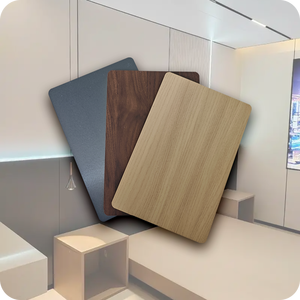 Paneles de Pared de Placa de Cristal de Carbono de Bambú, Tablero de Carbón, Chapa de Madera de PVC, Tablero de Espuma WPC para Espacios Comerciales y Residenciales - Product Image 4