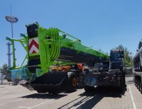 Nouvelle grue hydraulique tout-terrain ZRT600 de 60 tonnes, populaire, avec une hauteur de levage élevée, grue mobile de construction à bon prix