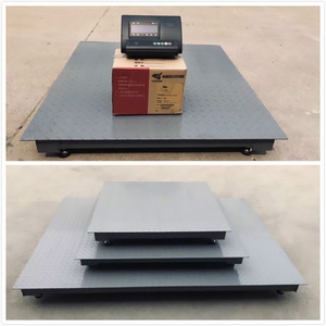 1 Tonne 2 Tonne 3 Tonnen digitale elektronische Plattform mit Boden waage und LED-Anzeige - Product Image 4