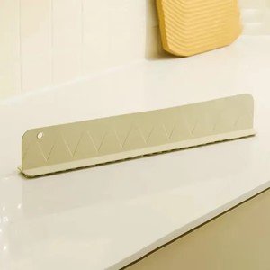 1 pièce Pare-éclaboussures en silicone pour évier de cuisine, barrière anti-éclaboussures étanche pour lavabo - Product Image 6