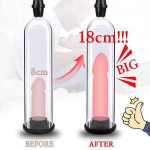 2 in 1 manuel Penis pompası ve masaj, erkekler için vakum büyütme eğitmen, silikon vücut güvenli seks oyuncakları - Product Image 3