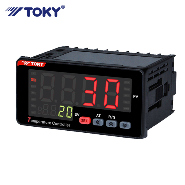 Factory Supply Digital Display PID Thermostat Relay SSR Output  Certified Temperature Controller