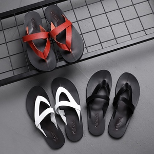 Men's <b>Flip</b> <b>Flops</b> Sandals Zoris <b>Slippers</b> Outdoor Walking Hiking Beach Shoes Sport PU Leather Summer Flats Breathable Light Weight - Product Image 6