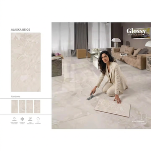 Azulejos de Porcelana Pulida Bianco Indian de 600x1200mm, Grado Premium, Diseño Comercial para Pisos y Paredes - Product Image 6