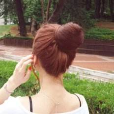 Accessori per l'acconciatura di capelli marroni in parte alta (WCE14C7) - Product Image 1