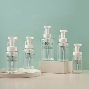 Dusch mousse Spender Haustier behälter Haar Lash shampoo 150ml 250ml Verpackung Seifens chaum Pump flasche - Product Image 2