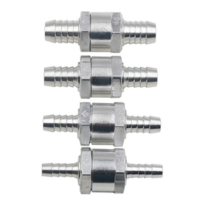 Clapet anti-retour manuel en alliage d'aluminium pour systèmes de carburant essence et diesel 6/8/10/12/14/16 Axial - Product Image 2