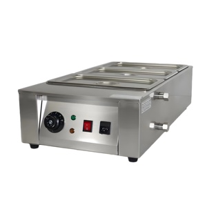 Machine à tempérer le chocolat électrique commerciale, 3 réservoirs, fonteuse de chocolat 220V, nouvelle, haute productivité, facile à utiliser - Product Image 2