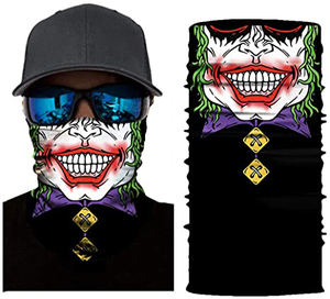 Spot Goods Gift Halloween <span class=keywords><strong>Horror</strong></span> Villain Mask Bandana Poliéster Cuello Polainas Personalizable Warmer Winter Bandana - Product Image 3