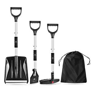 Pelles de neige 3 en 1 de voiture, brosse de voiture, grattoir de glace, ensembles de pelles à neige, grattoir - Product Image 1