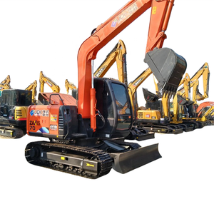 Petite pelle Hitachi efficacité de fonctionnement heures de travail élevées et faibles 7 tonnes ZX70 pelle sur chenilles pelle d'occasion ZX70-5A - Product Image 1
