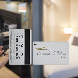 บัตรสมาชิกโรงแรมแบบกำหนดเองได้ พร้อมชิป NFC รุ่น NTA213 215 216 1K RFID แทปแท็กธุรกิจ 13.56MHz กันน้ำ ทนทานต่อสภาพอากาศ พีวีซีแบบด้าน - Product Image 4