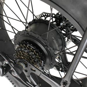 Bicicletas eléctricas plegables al por mayor ciclo <span class=keywords><strong>plegable</strong></span> 20 pulgadas 500W 1000W 48V batería e bicicletas motorizadas <span class=keywords><strong>bicicleta</strong></span> de neumáticos gruesos - Product Image 3