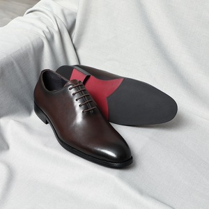 New men's genuine leather formal shoes made of top-grade cowhide, trendy and business-oriented, with height-enhancing feature. - Product Image 4