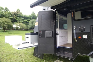 Roulotte ibrida leggera da 15 piedi per <span class=keywords><strong>camper</strong></span> fuoristrada in alluminio di alta qualità 2026 <span class=keywords><strong>con</strong></span> tenda da campeggio pop-top 4x4 - Product Image 5
