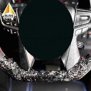Pièces détachées de course Bouton de commande du volant Table de volant Ensemble de couvertures de volant en <span class=keywords><strong>bois</strong></span> pour Toyota Alphard - Product Image 6