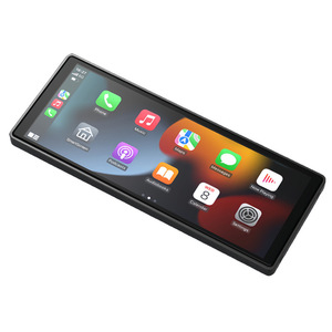 Reproductor MP5 portátil de pantalla táctil de alta definición de 10,26 pulgadas para coche <span class=keywords><strong>Bluetooth</strong></span> CarPlay con cámara de marcha atrás y monitoreo de Vista trasera - Product Image 3