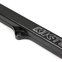 1 unidad Kit de riel de inyección de combustible de alto flujo de aluminio Serie K, riel de combustible de alta resistencia para HONDA K20 K24 RSX CIVIC SI INTEGRA EP3, nuevo, negro