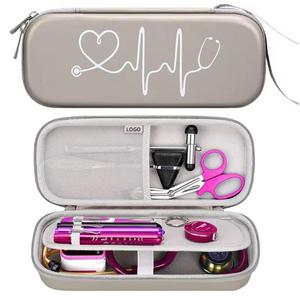 Étui rigide antichoc avancé pour stéthoscope d'étudiant, sac de transport médical robuste avec poignée et porte-stylo pour les professionnels de la santé - Product Image 4