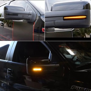 Espejo Lateral para Ford F150 Raptor de Dengdi Technology con Luces LED Secuenciales de Señal de Giro de 12V DK029 - Product Image 1