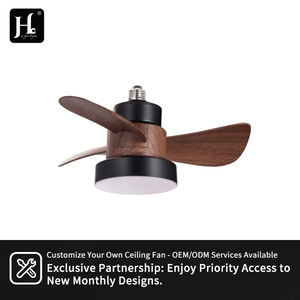 Lámpara de Techo con Ventilador de Estilo Retro Americano, para Sala de Estar o Dormitorio Nórdico, Lámpara de Araña Sencilla para el Hogar - Product Image 5