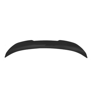 Alerón trasero Bmw estilo Psm, cola de pato negra de ABS para Serie 1 E82 E88 2005 2011, instalación adhesiva - Product Image 3