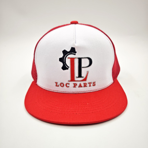 Gorra Snapback de 5 Paneles con Visera Plana, de Rendimiento, con Malla Trasera, de Tela de Lona, con Parche Bordado de Fieltro de Pez Tropical, Unisex, de Fábrica - Product Image 2