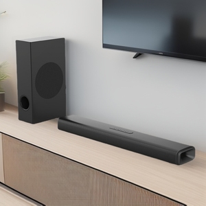 Altavoz de <span class=keywords><strong>Pared</strong></span> con Sonido Envolvente de 100 W para el Hogar, Sistema de Sonido Envolvente 2.1 de Doble Canal, Altavoz para TV con Subwoofer Inalámbrico Dominator - Product Image 2