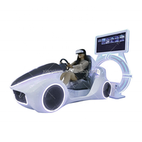 Máquina de Juego de Conducción de Autos de Realidad Virtual 9D Directo de Fábrica, Simulador de Carreras de Autos de Realidad Virtual 9D