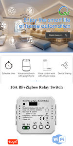 Módulo de Interruptor Inteligente Estándar de la UE, Corriente 16A, Voltaje 100-240V, Control Mediante la Aplicación Tuya Smart - Product Image 4