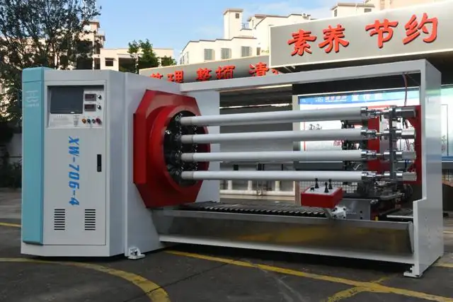 New trend Automatic Tape Cutting Machine with eight shafts