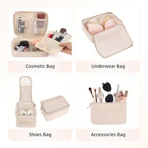Waterproof Travel Luggage Organizer with Shoes & Toiletries Bags - Lightweight Packing Cube for Travel Essentials - Product Image 5