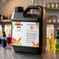 Colorant liquide naturel pour bougies, 1 kg, haute concentration, pour la fabrication de bougies en cire de soja, vente en gros, directement de l'usine