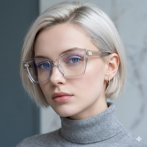 <span class=keywords><strong>Gafas</strong></span> Ópticas Modelo 2283 TR90 con Montura Completa y Bisagras <span class=keywords><strong>de</strong></span> Resorte, Protección UV y Anti-Luz Azul, Diseño Ojo <span class=keywords><strong>de</strong></span> Gato para Mujer - Product Image 4