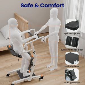 Poltrona Alzapersona Elettrica Regolabile con Seduta Mobile per Anziani, Ausilio per Alzarsi, Comfort per Uso Medico, Attrezzatura di Supporto per Case di Cura - Product Image 6