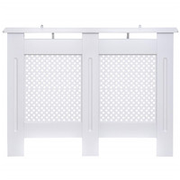 Armoire de radiateur moderne en MDF avec écran de protection chauffant pour meubles de maison dans le salon et la chambre à coucher