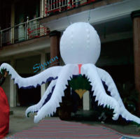 Bière gonflable géante Danseuse d'air Costume de graisse Personnages d'animaux pour la publicité Ballon gonflable et type d'arc