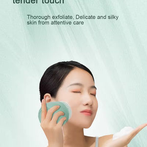 Brosse nettoyante électrique pour le visage en silicone ultra-étanche, machine de nettoyage pour le bain, massage par ondes ultrasoniques pour usage domestique - Product Image 6