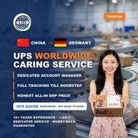 Agent d'expédition LHS UPS Express DDP DAP Chine-Allemagne, agent logistique, dédouanement, livraison porte-à-porte, haute qualité