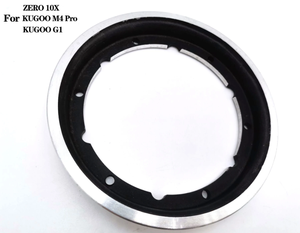 SPEEDUAL/ZERO 10X KUGOO M4 Pro KUGOO G1 전기 스쿠터 분리형 엔진 스틸 링 측면 커버용 분리형 모터 허브 링 - Product Image 2