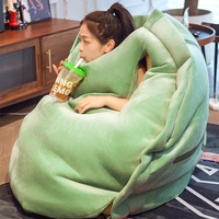Oreiller en peluche de tortue à gros succès, jouets en peluche de tortue populaire, jouet en peluche de coquille de tortue de grande taille, peut être un lit en stock