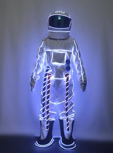 Auto Design Led Stage Luminous Performance <span class=keywords><strong>Trajes</strong></span> Disfraces Led Robot Stilt Walker Disfraz <span class=keywords><strong>para</strong></span> <span class=keywords><strong>fiesta</strong></span> 1,7 m - Product Image 4