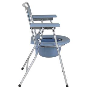 Nhà máy-trực tiếp Chất lượng cao có thể gập lại <span class=keywords><strong>commode</strong></span> Ghế nhà vệ sinh di động chỗ ngồi với khung di động nặng nhiệm vụ nhà vệ sinh ghế - Product Image 3