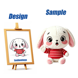 Jouets en <span class=keywords><strong>peluche</strong></span> doux de haute qualité, design personnalisé, animaux en <span class=keywords><strong>peluche</strong></span> pour cadeau de bébé, lapins en <span class=keywords><strong>peluche</strong></span>, jouets en <span class=keywords><strong>peluche</strong></span> personnalisés de haute qualité - Product Image 1