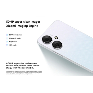 โทรศัพท์มือถือ Mi Redmi 13C 5G 128GB ของแท้ใหม่แกะกล่อง ปลดล็อคแล้ว กล้อง AI 50MP <span class=keywords><strong>แบ</strong></span><span class=keywords><strong>ต</strong></span>เตอรี่ 5000mAh ชาร์จเร็ว 18W - Product Image 5