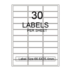 Fabricante de Etiquetas A4, Impresora de Papel Autoadhesivo para Etiquetas de Envío, Troquelado Personalizado, Hoja de Etiquetas A4 Autoadhesivas - Product Image 4