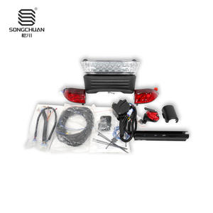 Kit d'éclairage LED de luxe ClubCar Precedent pour voiturettes de golf, incluant clignotants et feux de route, en plastique durable - Product Image 1