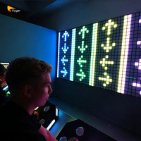 Activateur de contrôle de jeu pour jeux interactifs à LED RGB, boutons muraux pour jeux d'équipe en intérieur, pour parcs d'attractions intérieurs