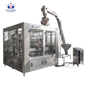 Factory Price Automatic Complete Set 3200BPH Custom Glass Bottled Beverage Bottling Line Beer Filling Machine